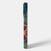 幾何学的抽象芸術アート – スターポータル Case-Mate iPhoneケース (裏面 / 左)