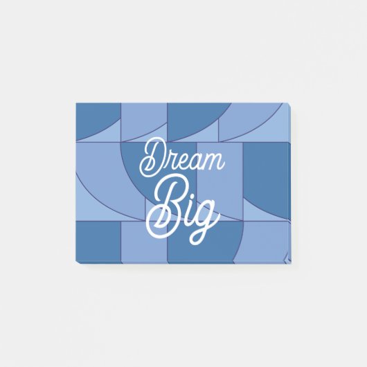 幾何学的抽象芸術アート ポストイット (正面)