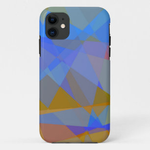 幾何学的抽象芸術アート#2 iPhone 11 ケース