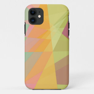 幾何学的抽象芸術アート#9 iPhone 11 ケース