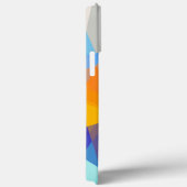 幾何学的抽象芸術アート Case-Mate iPhoneケース (裏面 / 右)