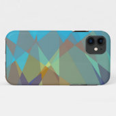 幾何学的抽象芸術アート Case-Mate iPhoneケース (裏面(横))