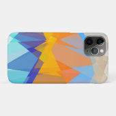 幾何学的抽象芸術アート Case-Mate iPhoneケース (裏面(横))