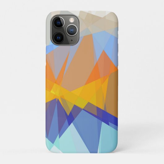 幾何学的抽象芸術アート Case-Mate iPhoneケース (裏)