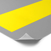 幾何学的抽象芸術アートdecoマッシュアップ2 ポスター (角)