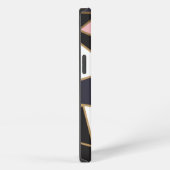 幾何学的抽象芸術オッターボックス- iPhone銀河系ピクセル iPhoneケース (右側面)