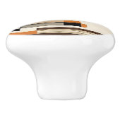 幾何学的抽象芸術セラミックノブ セラミックノブ (側面)