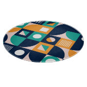 幾何学的抽象芸術パターン：カラフル、モダン設計 カッティングボード (角)