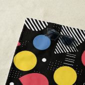 幾何学的抽象芸術パターン ビーチタオル (インサイチュ)