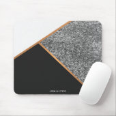 幾何学的抽象芸術パターン マウスパッド (マウス)