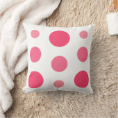 幾何学的抽象芸術ピンク、ホットピンク、明るい赤紫色! クッション (ブランケット)