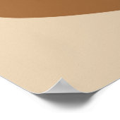 幾何学的抽象芸術ミニマルパステルモダンポスター ポスター (角)