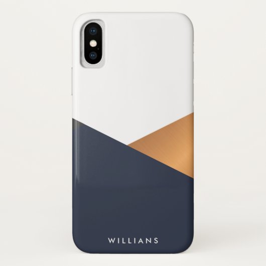 幾何学的抽象芸術モザイク Case-Mate iPhoneケース (裏面)