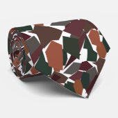 幾何学的抽象芸術モダンカッコいい ネクタイ (ロール)