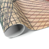 幾何学的抽象芸術ラップ紙 ラッピングペーパー (ロールコーナー)