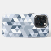 幾何学的抽象芸術三角形パターンiPhoneケース iPhoneケース (裏面横)