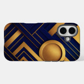 幾何学的抽象芸術合成 Case-Mate iPhoneケース (裏面 (横))