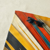 幾何学的抽象芸術未来論 ビーチタオル (インサイチュ)