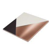 幾何学的抽象芸術色ブロック タイル (側面)