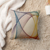 幾何学的抽象芸術装飾用クッション クッション (ブランケット)
