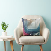 幾何学的抽象芸術装飾用クッション クッション (椅子)