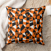 幾何学的抽象芸術030919 – オレンジ クッション (ブランケット)