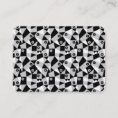 幾何学的抽象芸術030919 – グレー 名刺 (正面)