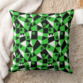 幾何学的抽象芸術030919 -春緑 クッション (ブランケット)