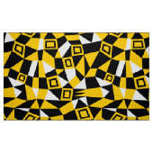 幾何学的抽象芸術050919 – 琥珀 ファブリック (ファットクウォーター)