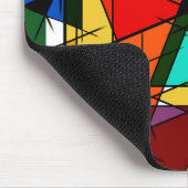 幾何学的抽象芸術 マウスパッド (コーナー)