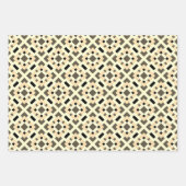 幾何学的抽象芸術 ラッピングペーパーシート (正面2)