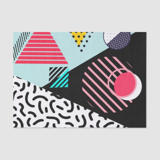 幾何学的抽象芸術 薄葉紙 (正面)