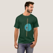 幾何学的抽象芸術 1 Tシャツ (正面フル)
