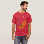 幾何学的抽象芸術 2 Tシャツ (正面フル)