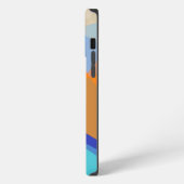 幾何学的抽象芸術 iPhoneケース (左側面)