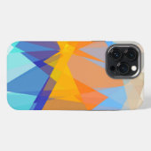 幾何学的抽象芸術 iPhoneケース (裏面横)