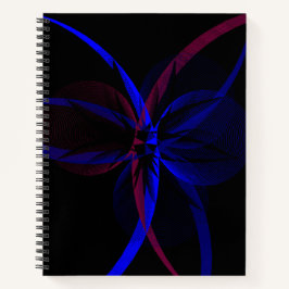 幾何学的抽象 Spiral Notebook ノートブック