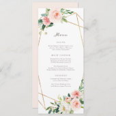 幾何学的春ロマンスメニュー メニュー (正面/裏面)