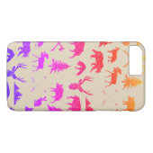 幾何学的森林動物| iPhone 7 Plusケース Case-Mate iPhoneケース (裏面(横))
