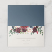 幾何学的秋エレガンス座席表 プレイスカード (外部開封)