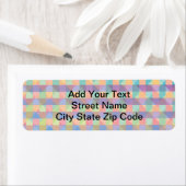 幾何学的美しい ラベル (インサイチュ)