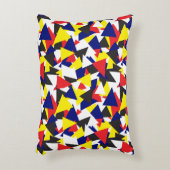 幾何学的航海のフラグパターン アクセントクッション (正面(垂直))
