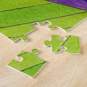 幾何学的色1 ジグソーパズル (側面)