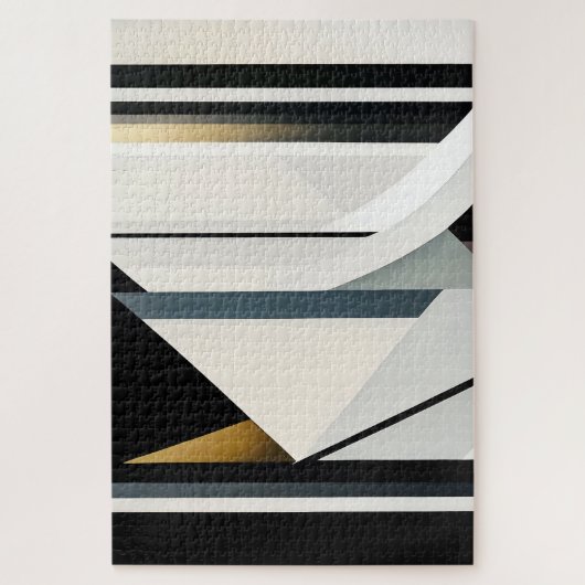 幾何学的要約 ジグソーパズル (縦)