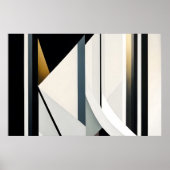 幾何学的要約 ポスター (正面)