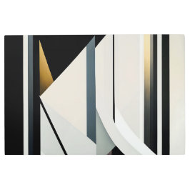 幾何学的要約 メタルプリント