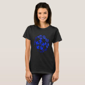 幾何学的要素と図形 5 Tシャツ (正面フル)