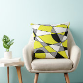幾何学的設計の枕 クッション (椅子)