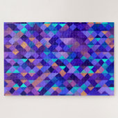 幾何学的調和モダン抽象芸術ジグソーパズル ジグソーパズル (横)