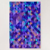 幾何学的調和モダン抽象芸術ジグソーパズル ジグソーパズル (縦)